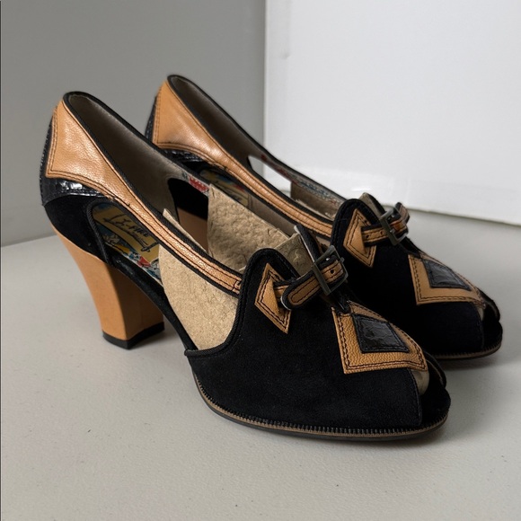 Miss L-Fire Heels Vintage Chic - Picture 2 of 16